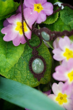 Parure Jour de Pluie en prhenite (lot de 2 ) - Coton & Astrance