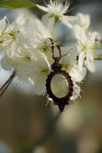 Parure Jour de Pluie en prhenite (lot de 2 ) - Coton & Astrance