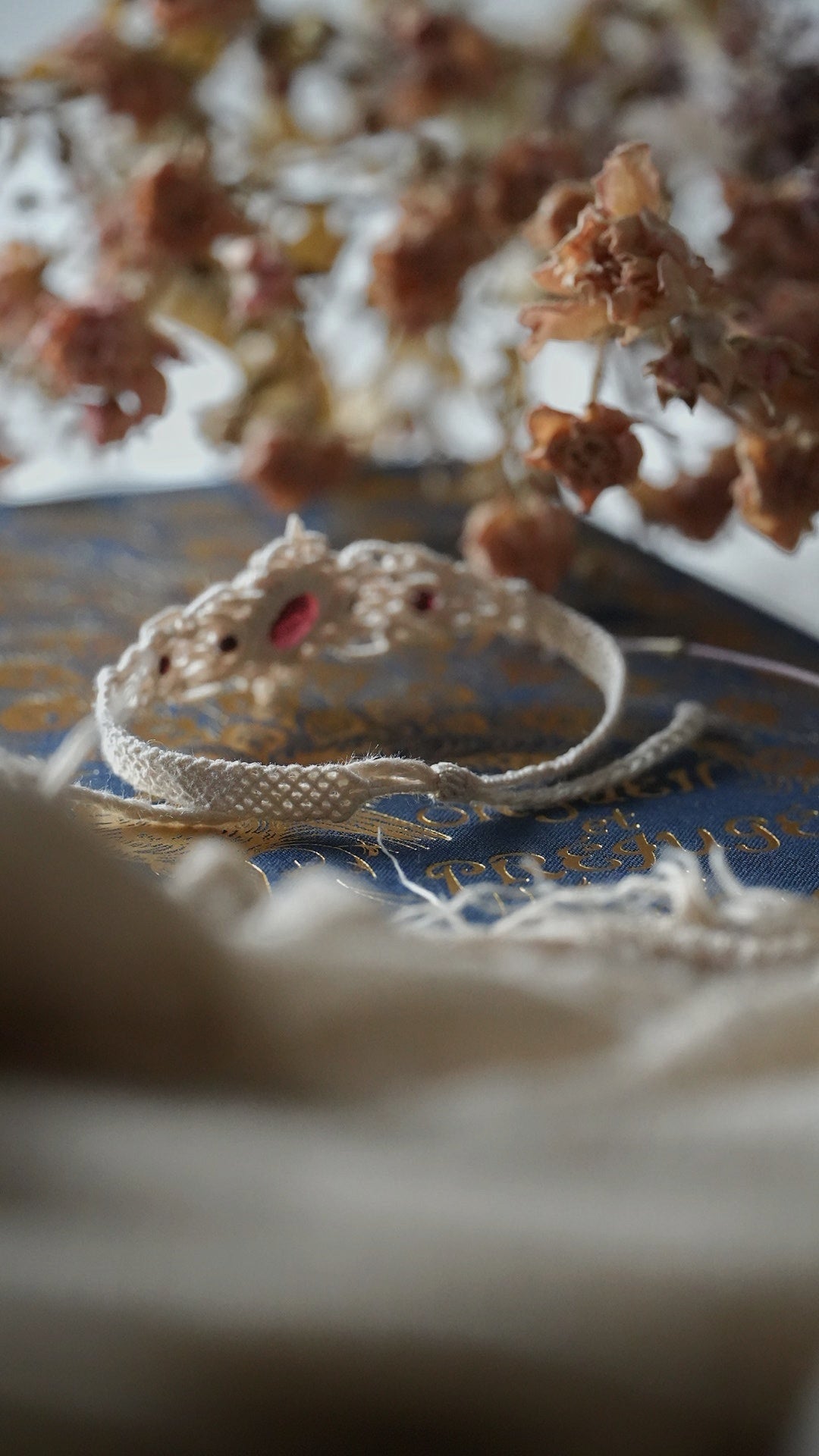 bracelet fantasy grenat rouge – Coton et Astrance