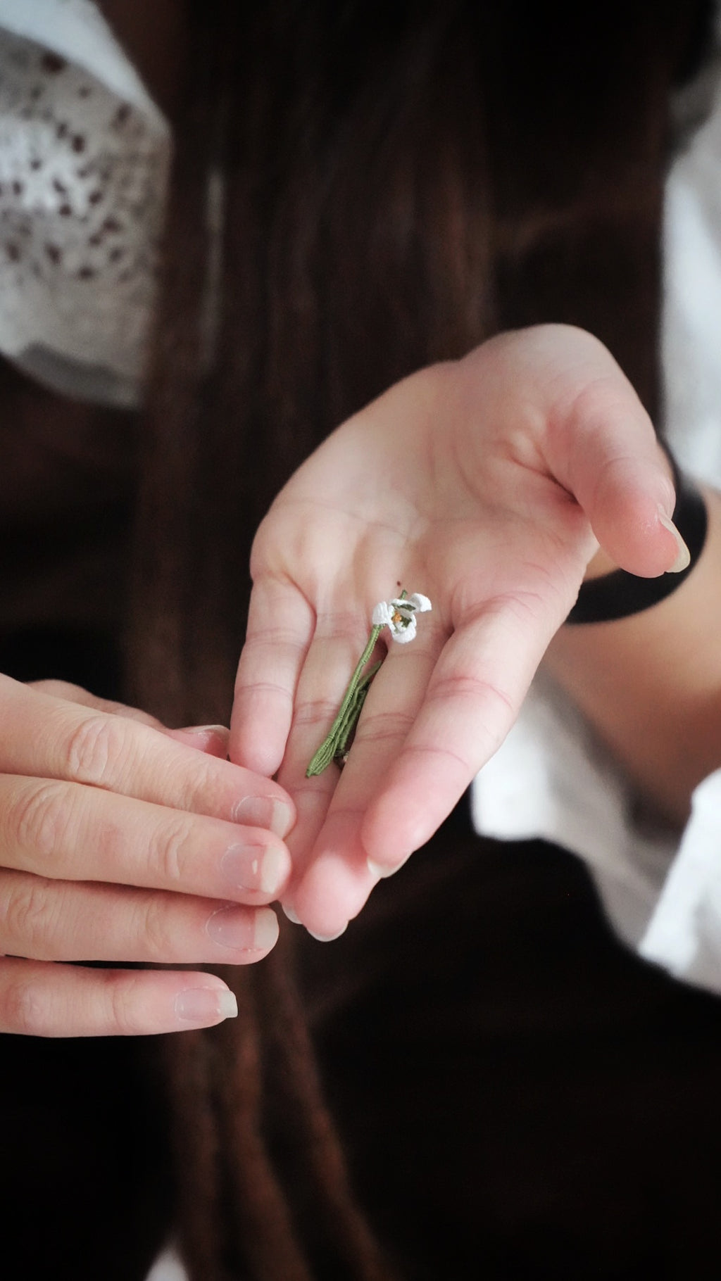 Accessoire botanique elfique pour vêtements et sacs Coton et Astrance