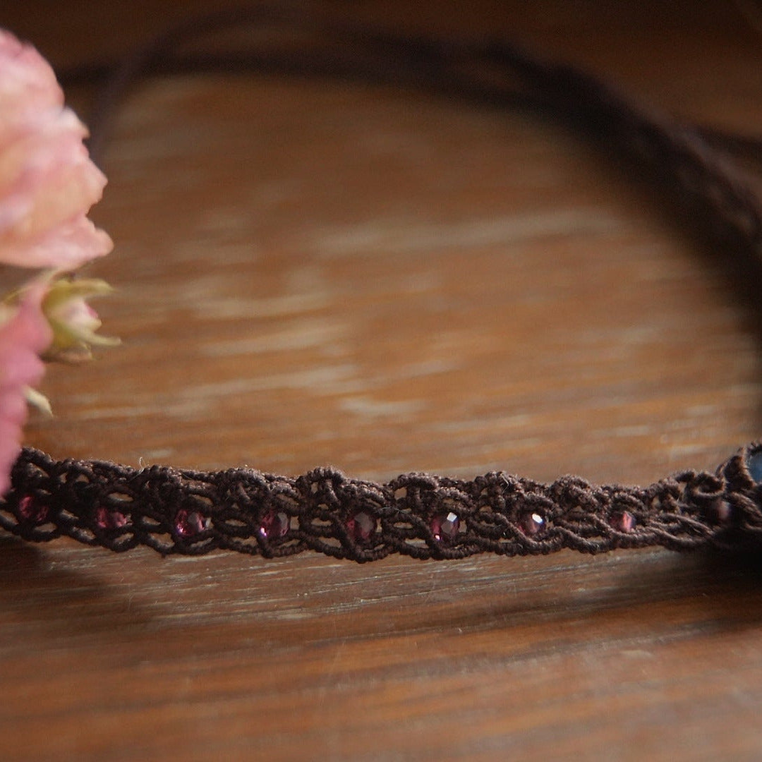 Détail mini nœuds celtiques et arabesques - Coton et Astrance