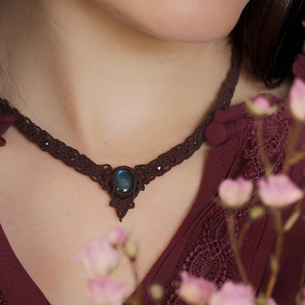 Bijou elfique celtique délicat fait main par Coton et Astrance