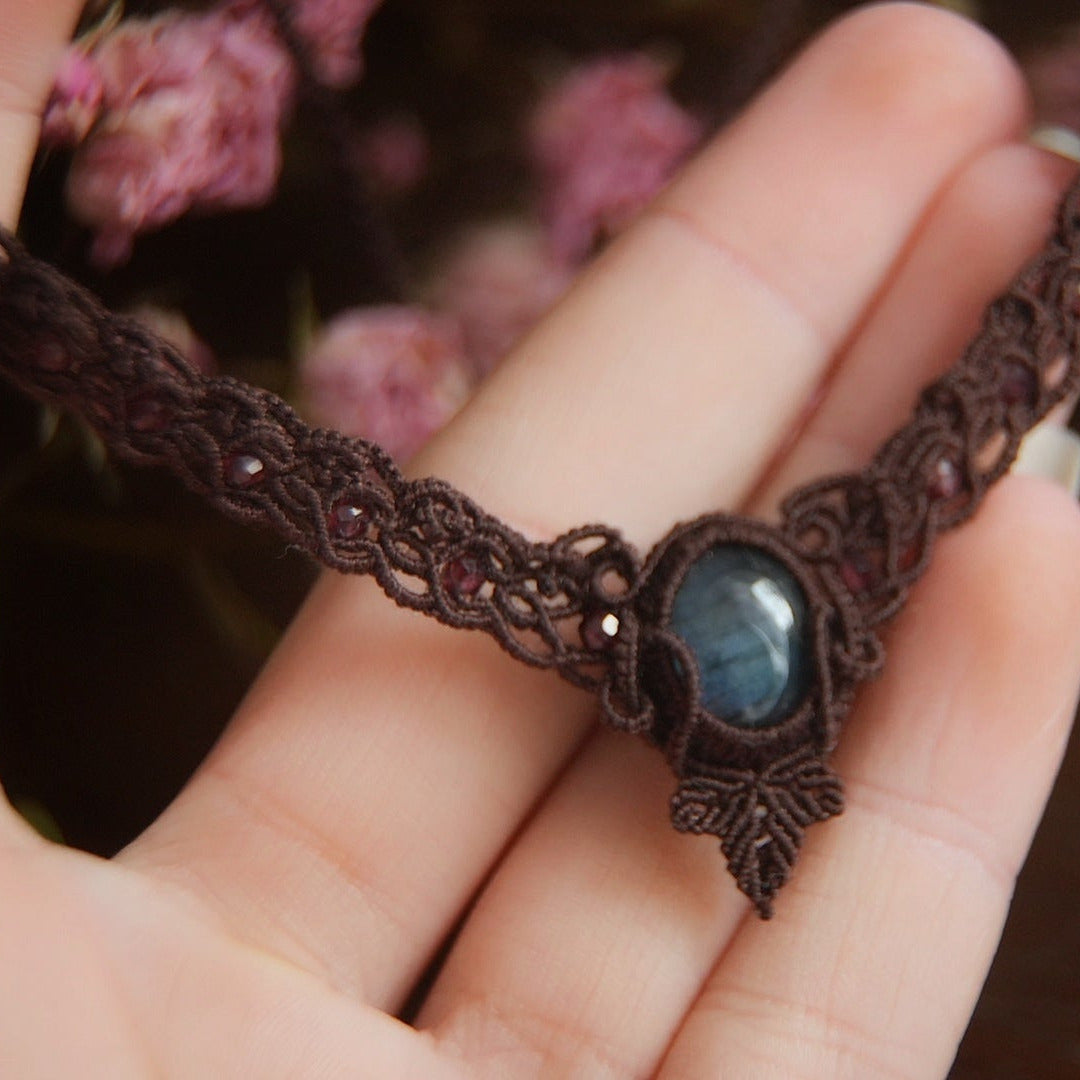 Détail mini nœuds celtiques et arabesques - Coton et Astrance