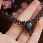 Détail mini nœuds celtiques et arabesques - Coton et Astrance