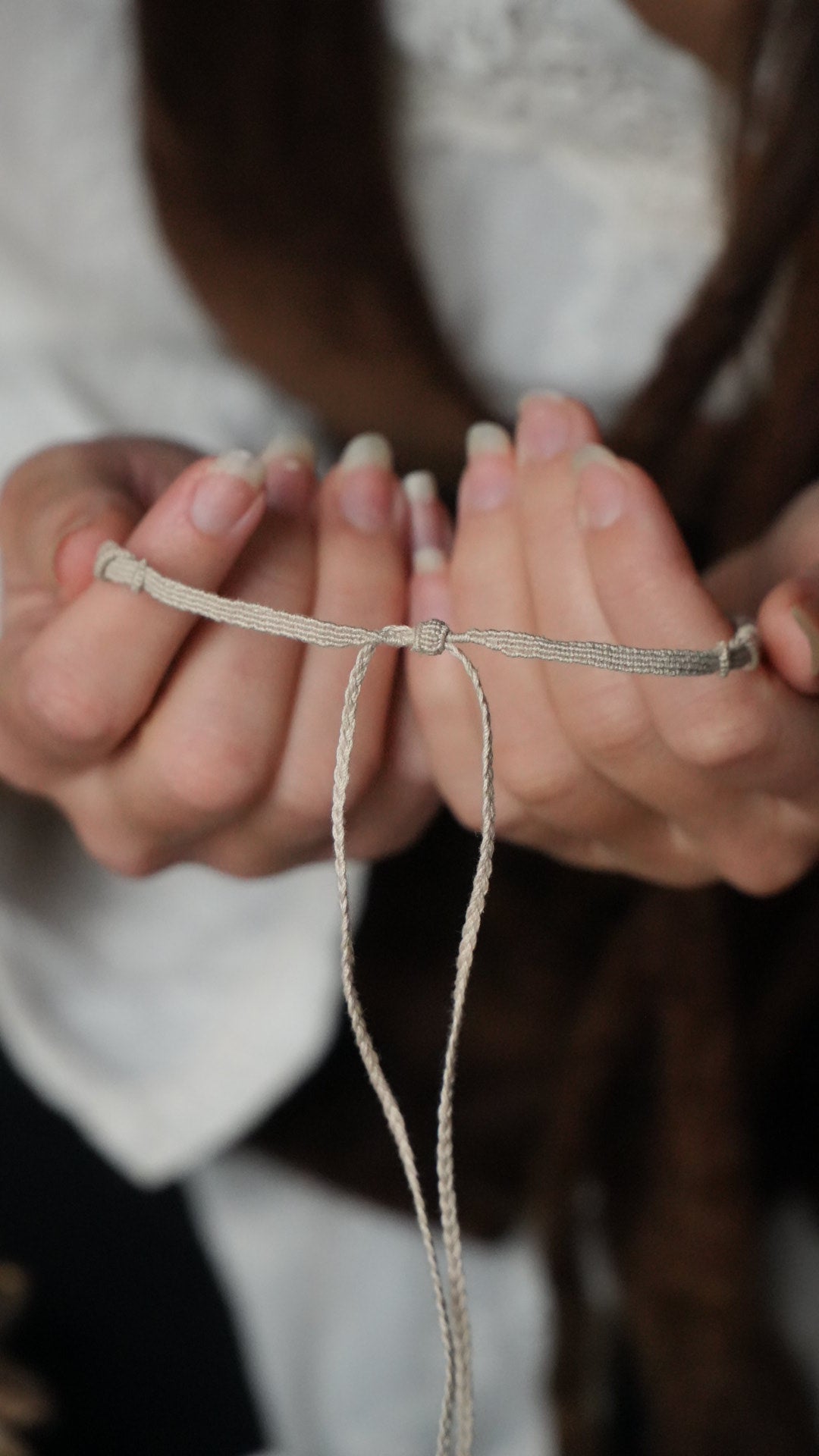 Bijou féérique hivernal fait main en pierre naturelle Coton et Astrance