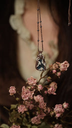 Bijou fantasy réglable avec labradorite aux reflets lumineux Coton et Astrance