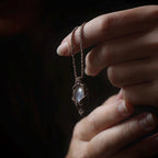 Amulette elfique artisanale réglable – Coton et Astrance