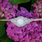 Barrette à Cheveux Macramé et Épingle à Cheveux en Bois de Frêne et Nacre - Coton & Astrance