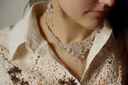 Parure quartz rose Spécial Mariage (lot de 2) - Coton & Astrance