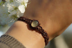 Parure Jour de Pluie en prhenite (lot de 2 ) - Coton & Astrance