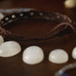 Bracelet Double Rang Réglable en Micro Macramé – Labradorite aux reflets bleus - Coton & Astrance