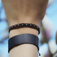 Bracelet Double Rang Réglable en Micro Macramé – Labradorite aux reflets bleus - Coton & Astrance